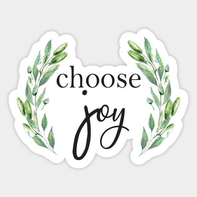 Choose Joy, Inspirational quote Sticker by LatiendadeAryam